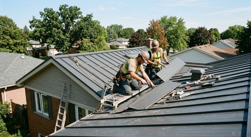 Metal Roof Repair in New Paris, OH
