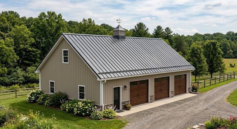 Pole Barn Roof Repair in Liberty, IN