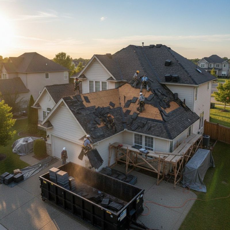 Residential Roof Replacement in Winchester, IN