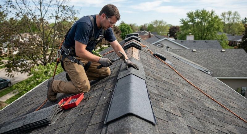 Ridge Cap Repair in Richmond, IN