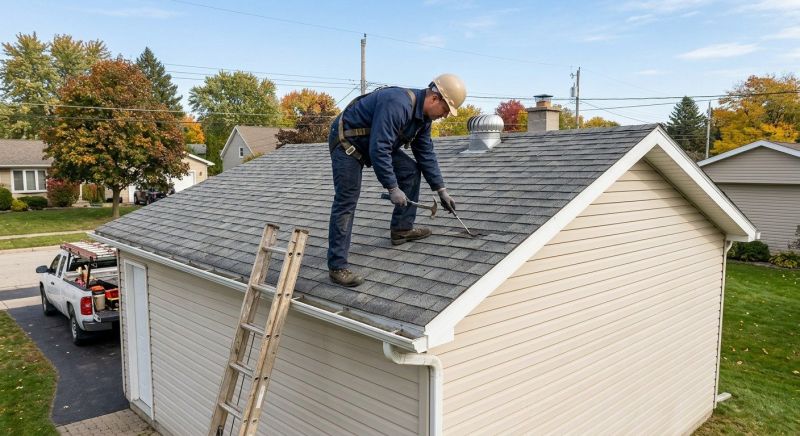 Roof Damage Inspection in Greenville, OH