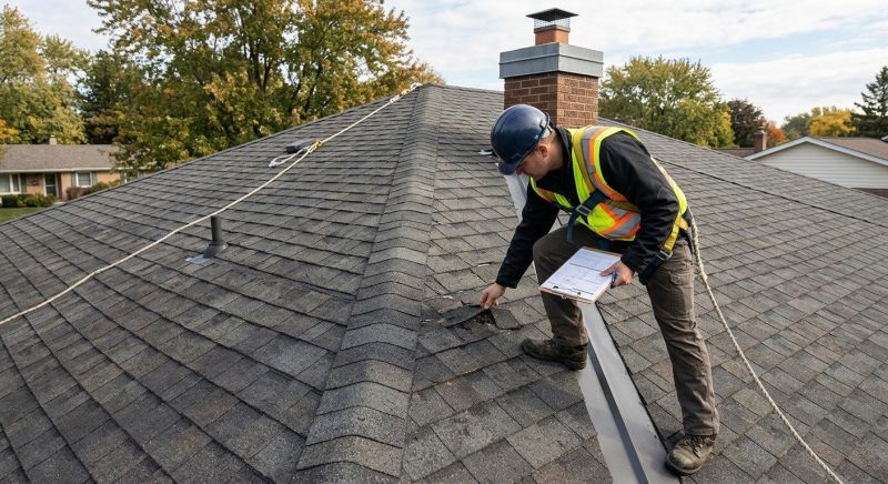 Roof Damage Inspection in Richmond, IN