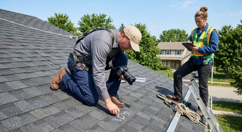 Roof Damage Inspection in Oxford, OH