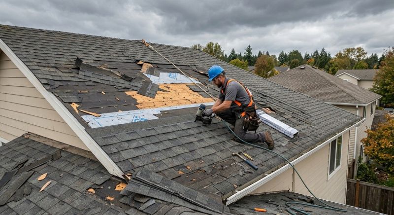 Roof Damage Repair in Richmond, IN