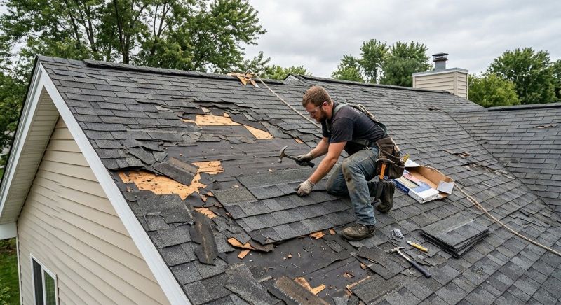 Roof Damage Repair in Liberty, IN