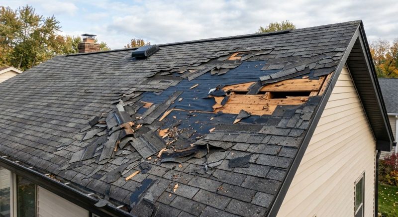 Roof Damage Repair in New Paris, OH