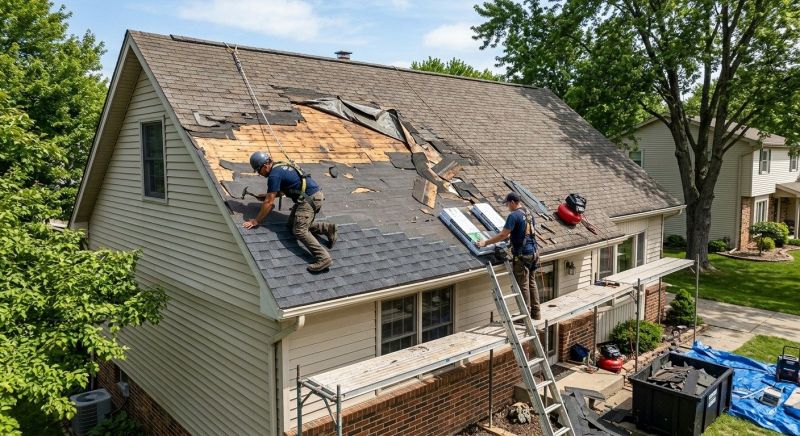 Roof Damage Repair in Wayne County, IN