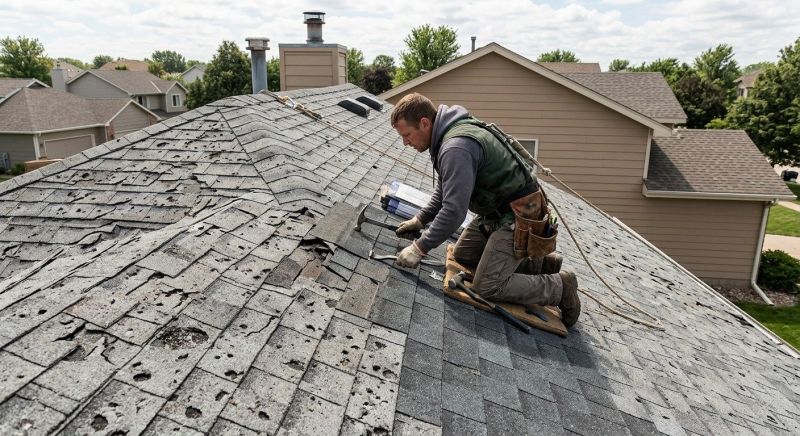 Roof Damage Restoration in Connersville, IN