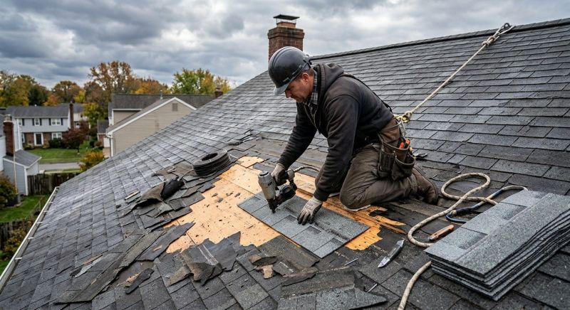 Roof Damage Restoration in West Elkton, OH