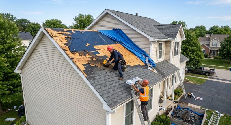 Roof Damage Restoration in West Elkton, OH