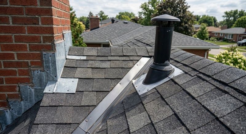 Roof Flashing Installation in Eaton, OH