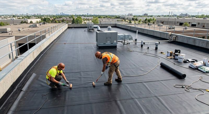 Rubber Roof Installation in Richmond, IN