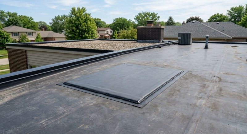 Rubber Roof Repair in Connersville, IN