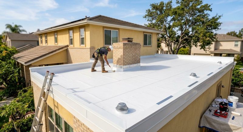 Rubber Roof Repair in Liberty, IN
