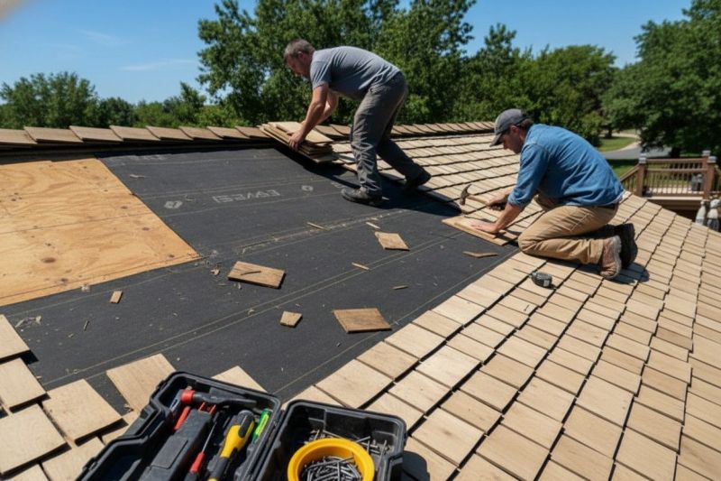 Shake Shingle Repair in Greenville, OH