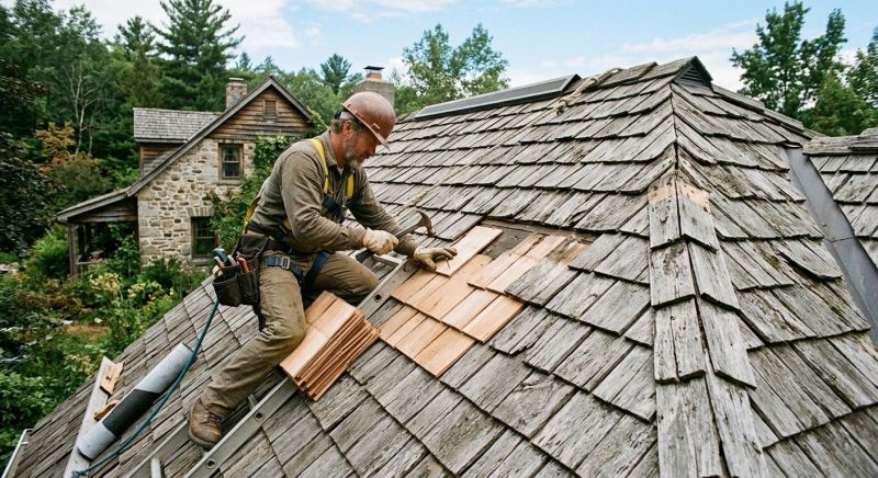 Shake Shingle Repair in Henry County, IN