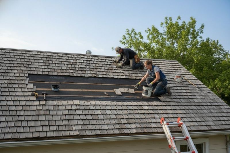 Shake Shingle Repair in Liberty, IN