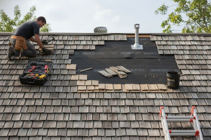 Shake Shingle Repair in Preble County, OH