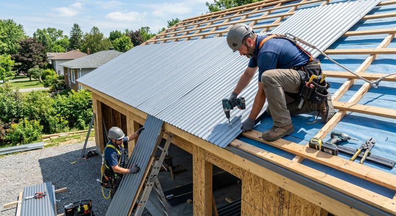 Sheet Roofing Installation in Preble County, OH
