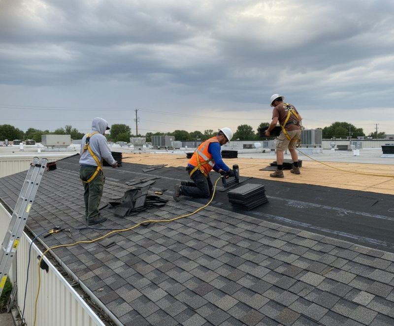 Shingle Roof Replacement in New Castle, IN