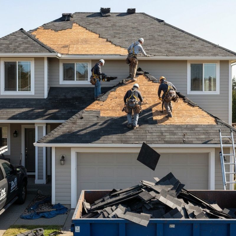 Shingle Roof Replacement in Winchester, IN