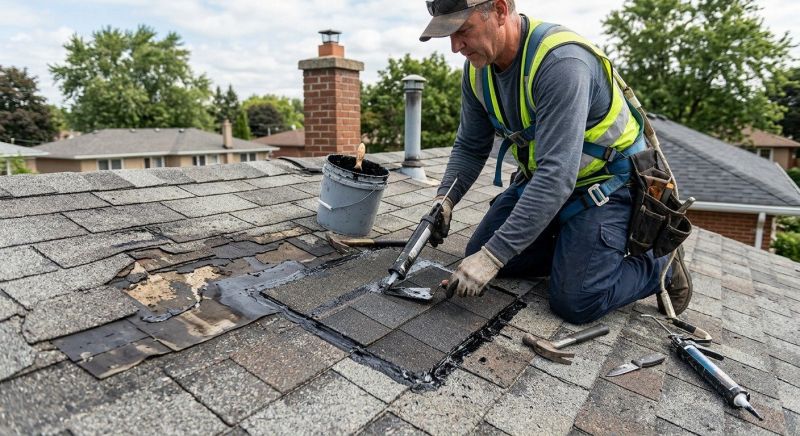 Shingles Repair in Eaton, OH
