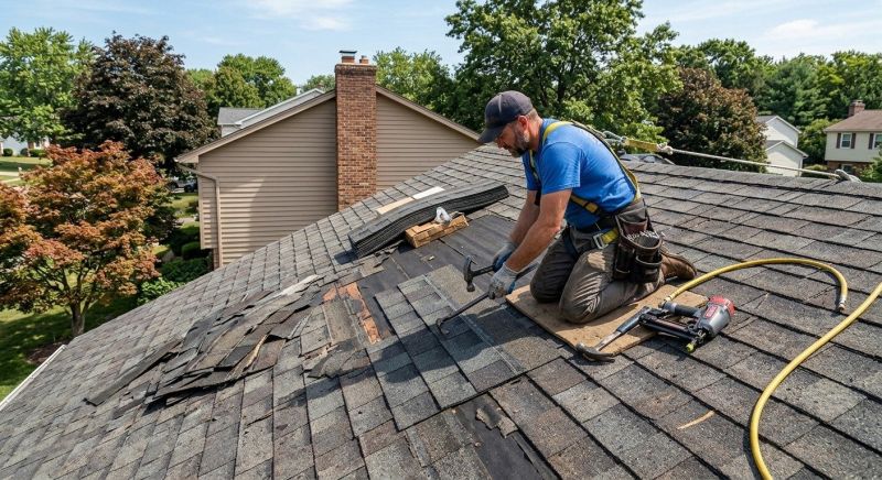 Shingles Repair in Winchester, IN