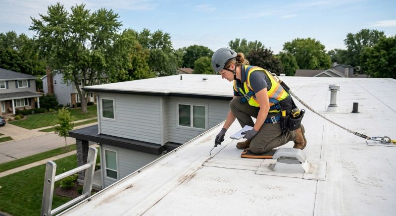 Single Ply Roof Inspection in Richmond, IN
