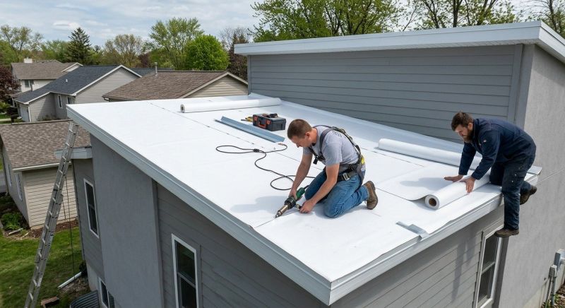 Single Ply Roof Installation in Richmond, IN