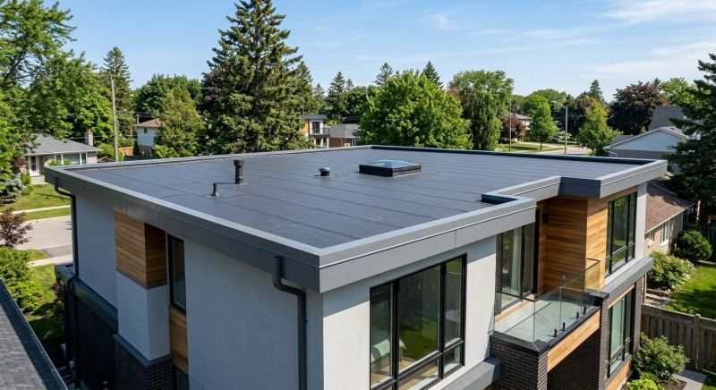 Single Ply Roof Installation in New Castle, IN