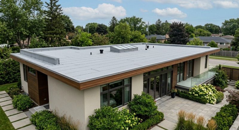Single Ply Roof Installation in New Paris, OH