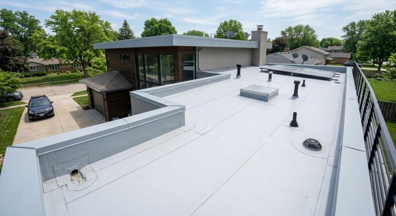 Single Ply Roof Replacement in Liberty, IN