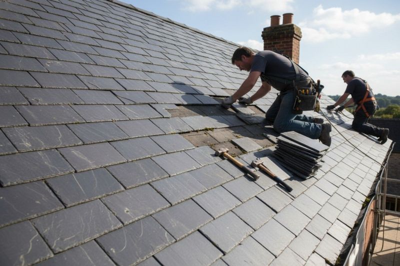 Slate Roof Repair in Connersville, IN