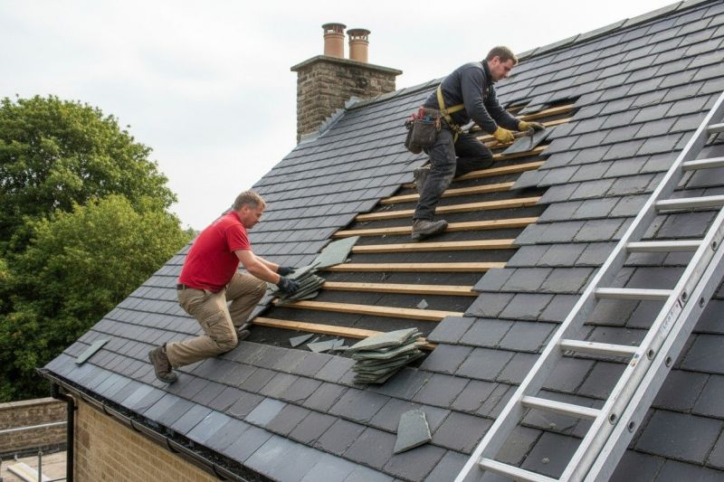 Slate Roof Repair in New Castle, IN