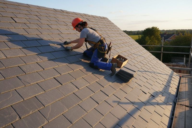 Slate Roof Repair in New Madison, OH