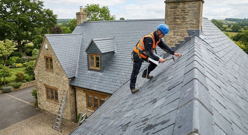 Slate Roof Repair in New Madison, OH