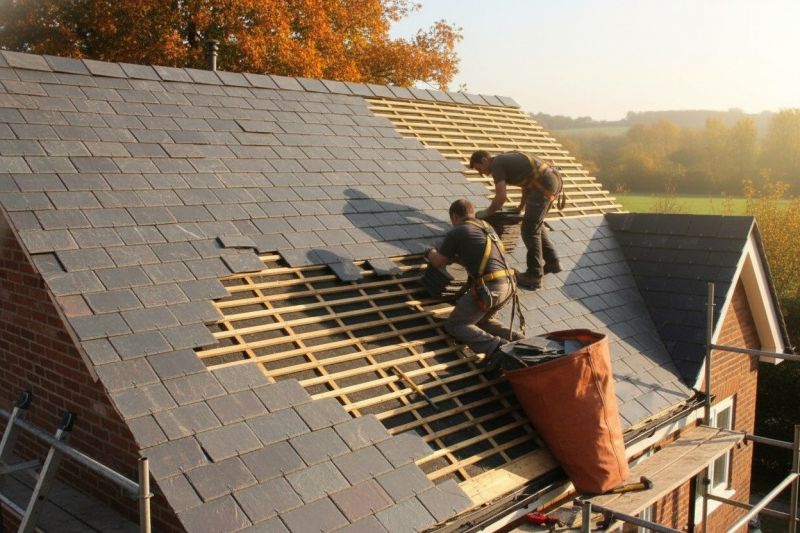 Slate Roof Replacement in Connersville, IN