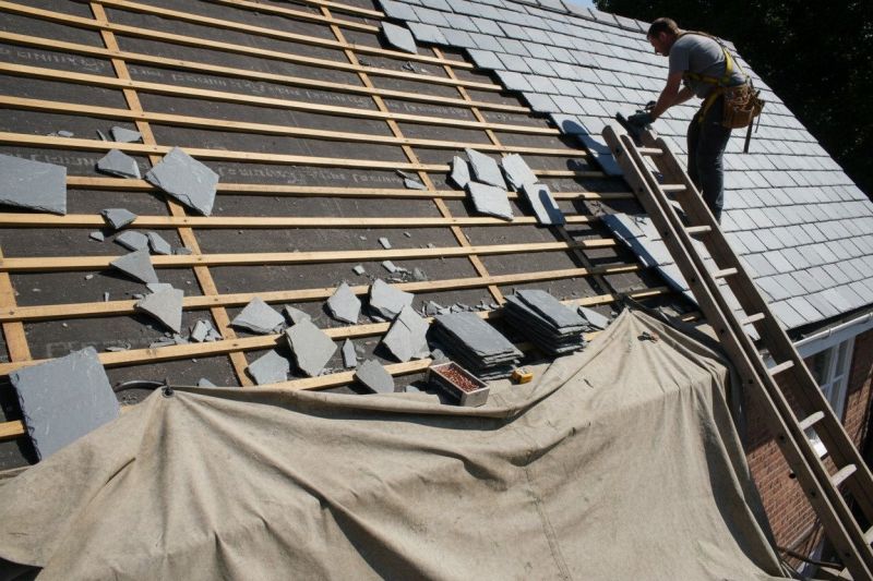 Slate Roof Replacement in Liberty, IN