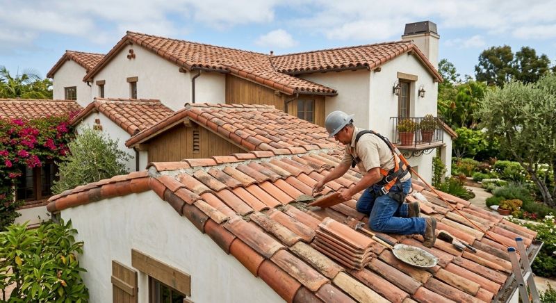Spanish Tile Roof Repair in Richmond, IN