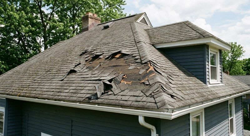 Storm Damage Roof Repair in Winchester, IN