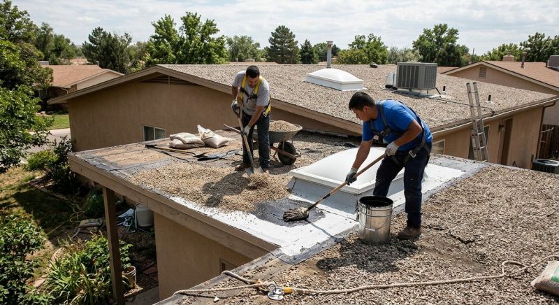 Tar And Gravel Roof Repair in Connersville, IN
