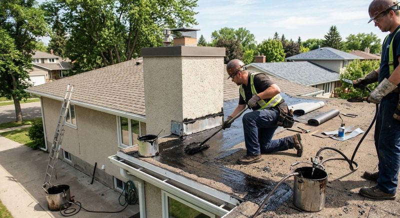 Tar And Gravel Roof Repair in Greenville, OH