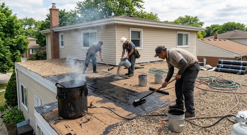 Tar And Gravel Roof Repair in Richmond, IN