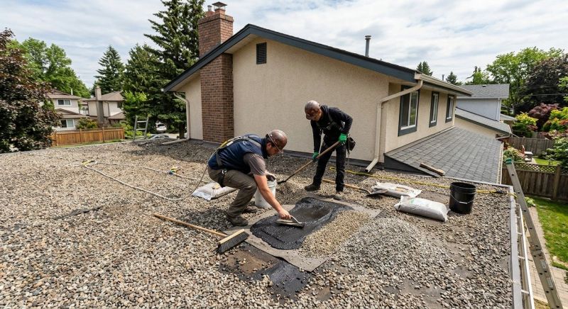 Tar And Gravel Roof Repair in New Castle, IN