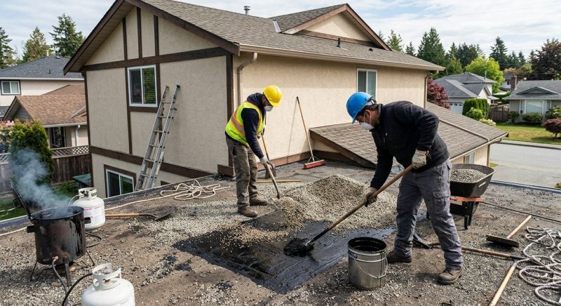 Tar And Gravel Roof Repair in New Paris, OH