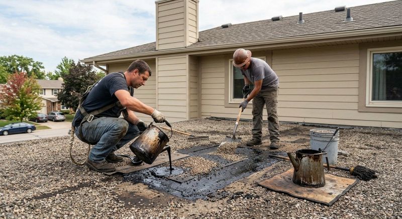 Tar And Gravel Roof Repair in Oxford, OH