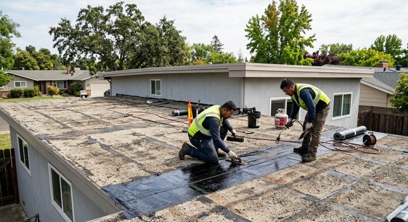 Tar Roof Repair in New Castle, IN
