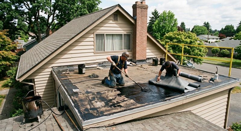 Tar Roof Repair in New Paris, OH