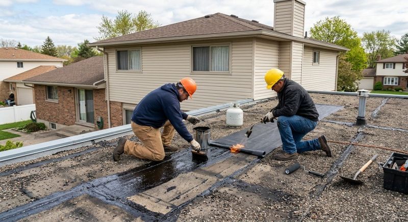 Tar Roof Repair in New Paris, OH