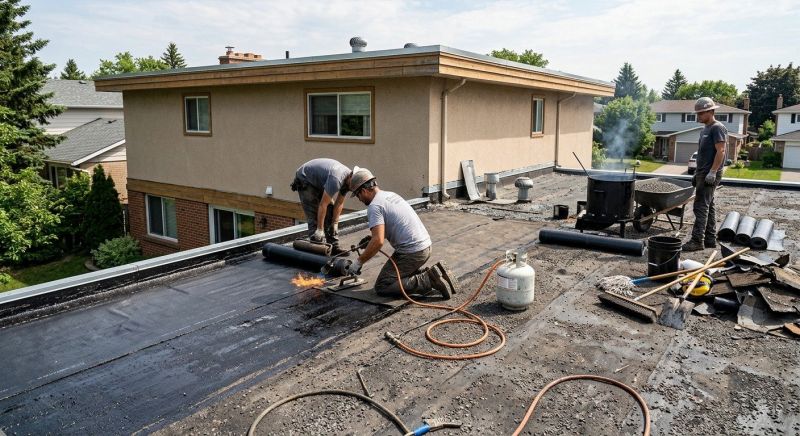 Tar Roof Repair in Wayne County, IN